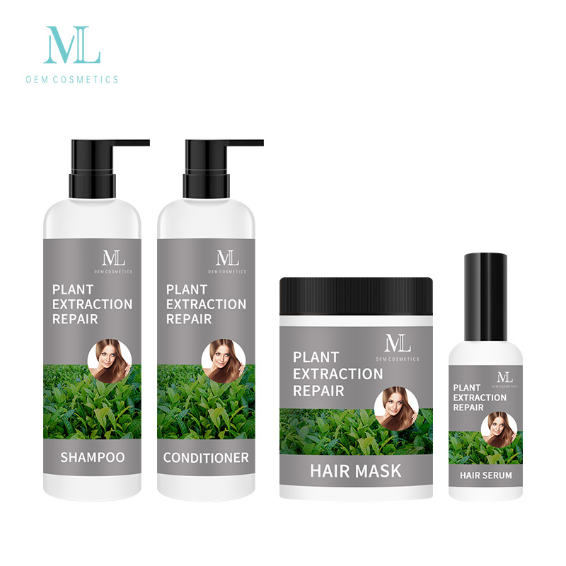 Private Label Plant Extract Hair Care Set